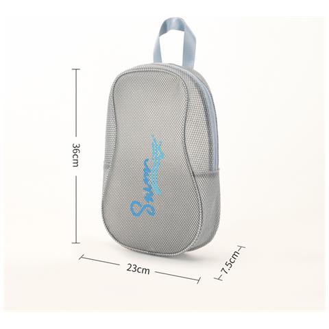 Borsa Da Nuoto A Separazione Asciutto-bagnato Borsa Da Toilette In Pvc Borsa Sportiva Grey - Foto 1