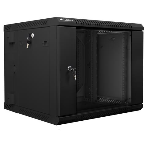 Lanberg WF02-6609-10B, Da parete, 9U, 60 kg, 24 kg, Nero - Foto 7