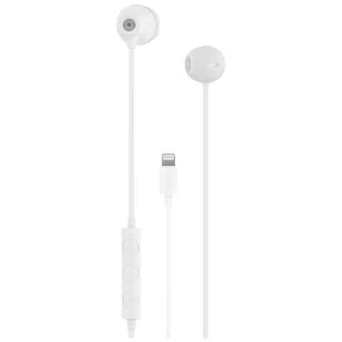 CURV Auricolare Cablato In-ear Musica e Chiamate Bianco - Foto 1