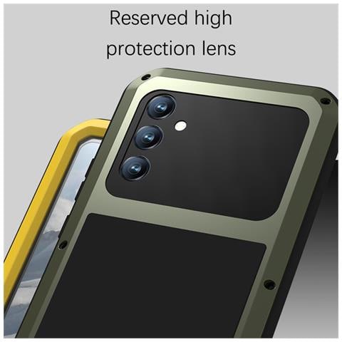 Pellicola Protettiva per Galaxy A34 5G - Silicone+Metallo, Nero, Antiurto - Foto 2