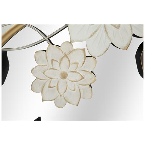 Specchio Con Cornice Geometrico 16-multicolore-metallo-74,9x7x66 Cm - Foto 2