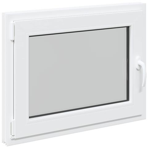 Finestra per Soffitta RISOR 100 x 50 cm PVC e Vetro Bianco - Foto 1