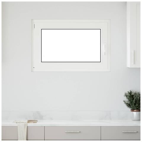 Finestra per Soffitta RISOR 100 x 50 cm PVC e Vetro Bianco - Foto 2