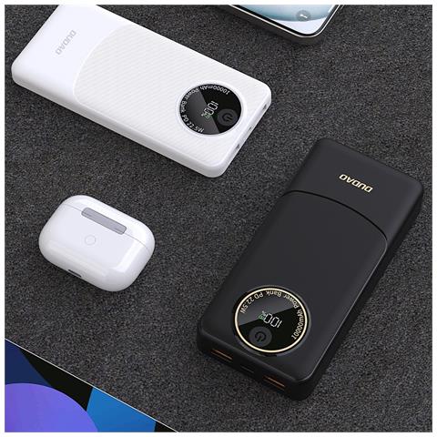 Powerbank Dudao K12 10000 Mah 22,5 W, Bianco - Foto 5