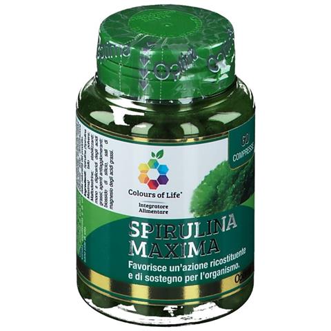 Colours of Life Spirulina Maxima 60 Compresse 1000 mg - Foto 5