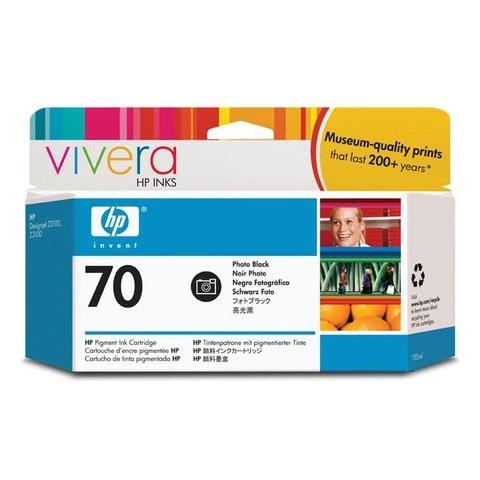 C9449a Cartuccia Ink Originale 70 Nera per Foto per HP DesignJet Z3200 - Foto 5