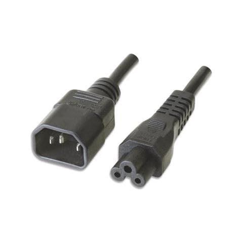 ICOC 15-NC - Cavo conversione C5 F a C14 M 1,8 mt nero - Foto 1