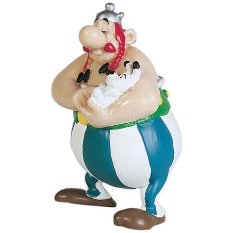 60502 - Asterix - Obelix Con Idefix Altezza 7,4 Cm - Foto 2