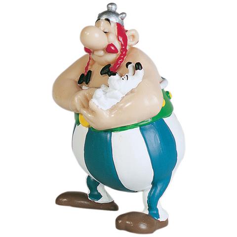 60502 - Asterix - Obelix Con Idefix Altezza 7,4 Cm - Foto 3