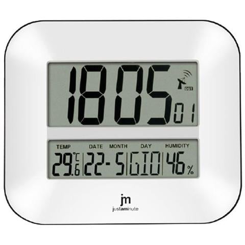 Jd9902-orologi Da Parete -orologio Jd9902 Parete Radiocontrollato Bianco - Foto 2