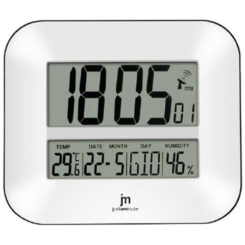 Jd9902-orologi Da Parete -orologio Jd9902 Parete Radiocontrollato Bianco - Foto 1