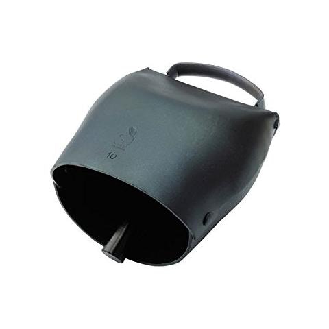 Campana per animali numero 2 in acciaio al carbonio 54xH62 mm - Foto 2