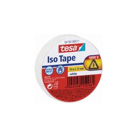 pz. 1 Nastro isolante bianco10m 15mm 56192-00011-02 - Foto 2