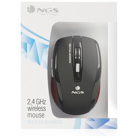 Mouse Wireless Con Nano Ricevitore Usb 800-1600dpi 2 Tasti + Rotella Colore Nero Bianco - Foto 11