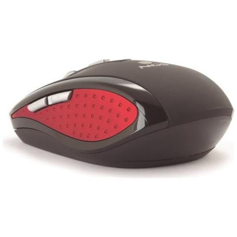 Mouse Wireless Con Nano Ricevitore Usb 800-1600dpi 2 Tasti + Rotella Colore Nero Bianco - Foto 2