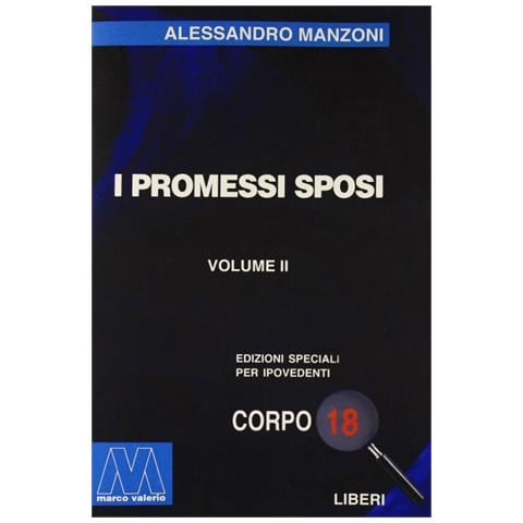 Alessandro Manzoni - I promessi sposi. Ediz. per ipovedenti - Foto 1