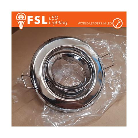 Ghiera Orientabile Foro 70mm Colore Alluminio - Foto 1