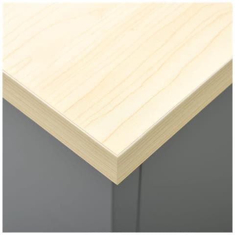 Banco da Lavoro Nero 160x60x85 cm in Acciaio - Foto 9