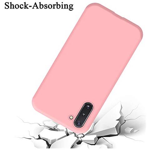 Custodia Compatibile Con Samsung Galaxy Note 10 In Liquid Rosa - Coperchio Protettivo In Silicone Tpu Flessibile - Foto 2