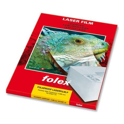 Film Per Laser Folaproof 0,09 Mm Finitura Opaca A4 Conf. 100 Pezzi - 09734.090.44000 - Foto 1