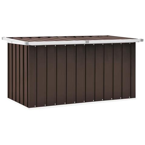 Baule da Giardino Marrone 129x67x65 cm - Foto 1