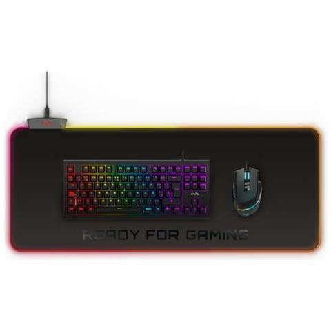 Tappetino Per Mouse Da Gioco Energy Sistem Esg P5 Rgb - Luci Rgb - Porta Usb Extra - Grandi Dimensioni Espanse - Colore - Foto 7