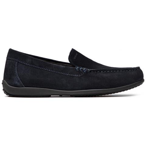 Ascanio Mocassini Suede Uomo Blu Blu 42 - Foto 1