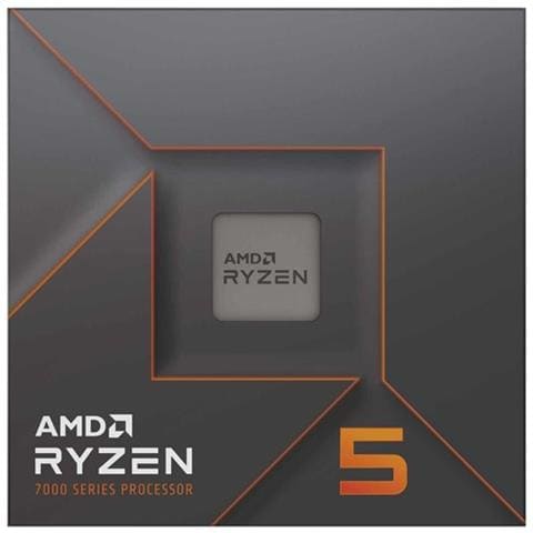 Processore Ryzen 5 7600X Hexa Core 4,7 GHz Socket AM5 Boxato (Dissipatore Escluso)  - Foto 2