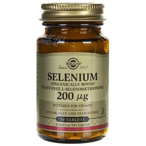 Selenio 200 Mcg 50 Compresse Solgar - Foto 1