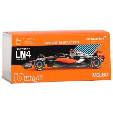 Mclaren Mcl60 2nd British Gp Silverstone F1 2023 Lando Norris 1:43 - Foto 1