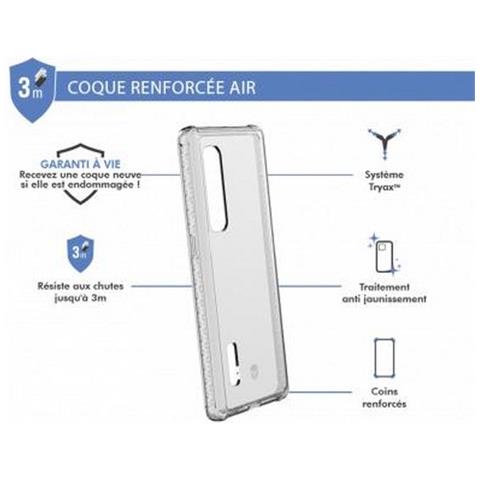 Cover Rinforzata Per Oppo Find X2 Pro Air, Trasparente - Foto 2