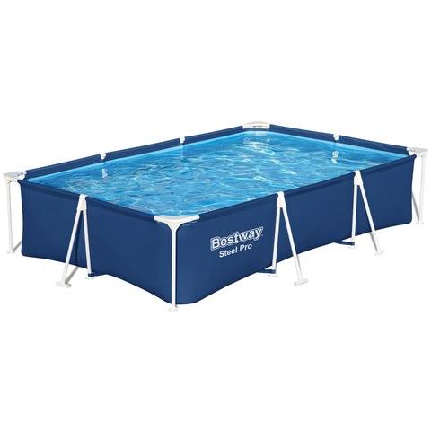 Piscina 56411-5 Steel Pro Con Pompa Azzurro - Foto 1