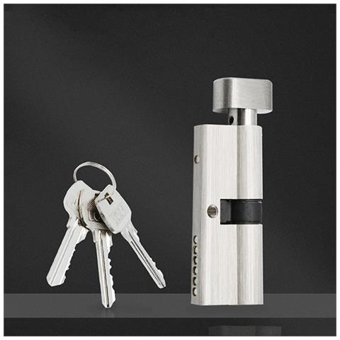 Cilindro Con 3 Chiavi /serratura Ad Alta Sicurezza 60 Mm - Foto 6