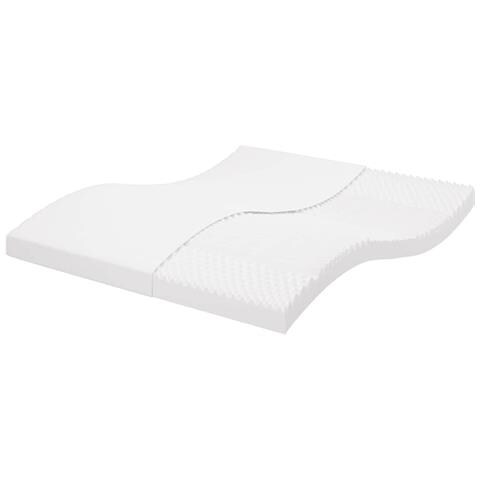Materasso In Schiuma Bianco 180x210 Cm 7 Zone Durezza 20 Ild - Foto 1