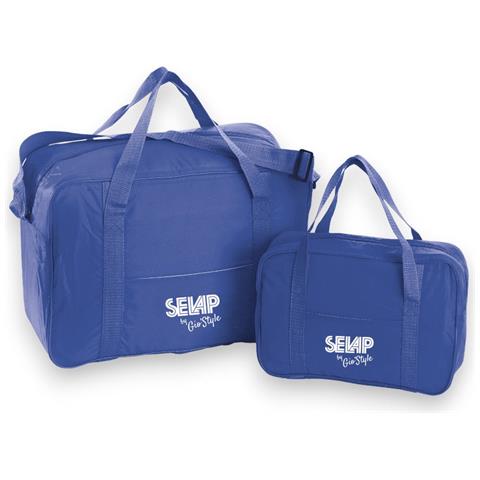 Set 2 Borse Termiche Selap Leggere Pieghevoli A Zip - Foto 2