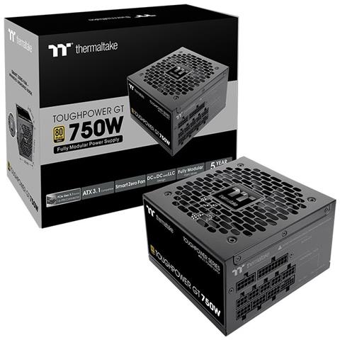 Alimentatore PC Toughpower Gt 80 PLUS Gold 750 W ATX Colore Nero - Foto 1