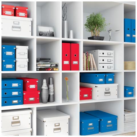 Leitz Click & Store Wow Portariviste Polipropilene (pp) Rosso - Foto 2