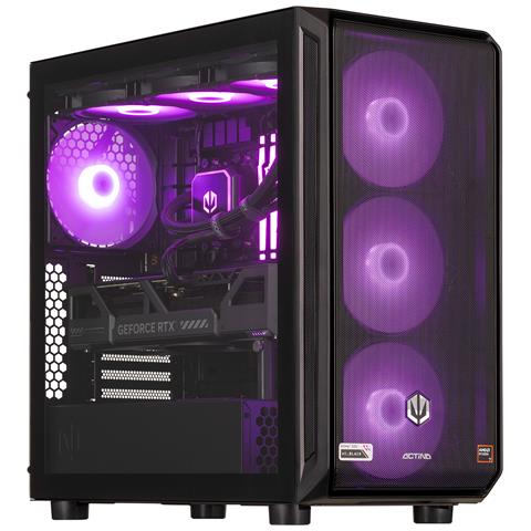 5901443411970 PC AMD Ryzen™ 9 9900X 32 GB DDR5-SDRAM 2 TB SSD NVIDIA GeForce RTX 5090 Windows 11 Home Midi Tower Nero - Foto 1