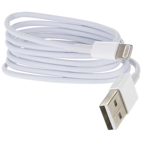 Dam Cavo Dati Lightning Per Ios Ricarica Rapida 100x1x1 Cm. Colore Bianco - Foto 1