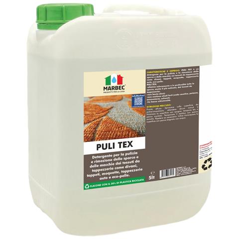 Puli Tex 5lt - Detergente Per Pulire Divano, Tappeti E Moquette - Foto 1