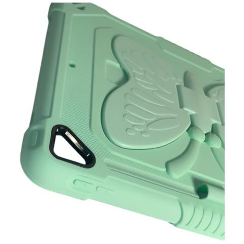 Cover Per Ipad Pro/air 2 9.7"" Con Supporto E Stampa Di Farfalle Verdi - Elegante E Funzionale - Foto 2