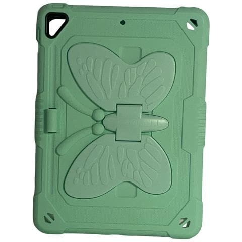 Cover Per Ipad Pro/air 2 9.7"" Con Supporto E Stampa Di Farfalle Verdi - Elegante E Funzionale - Foto 1