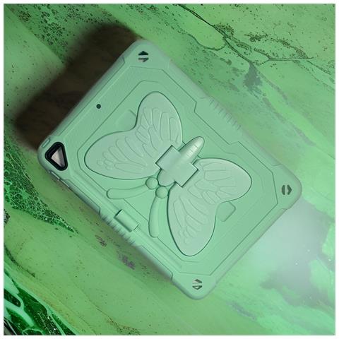 Cover Per Ipad Pro/air 2 9.7"" Con Supporto E Stampa Di Farfalle Verdi - Elegante E Funzionale - Foto 4