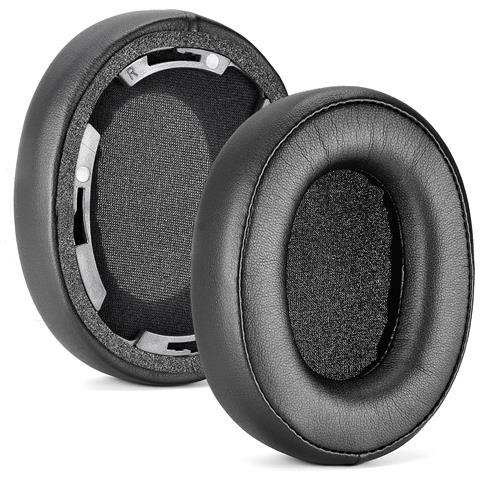 Cuscinetti Auricolari Di Ricambio Neri Per Audio-technica Ath-sr50bt (confezione Da 2) - Foto 4