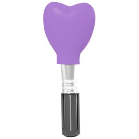 Nuovo Set Di Coperture Protettive Per Pennelli Da Trucco A Forma Di Cuore Purple - Foto 2