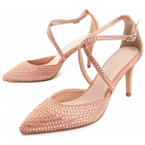 Scarpa Con Tacco Festshoe4 Rosa Rosa Materiale Sintetico - Foto 1