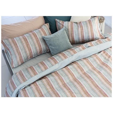 Copripiumino Doubleface In 100% Cotone Modello Les Uniques Dis. 2512 Matrimoniale Multicolor 113 - Foto 1