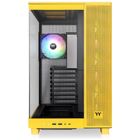 View 380 XL TG ARGB Midi Tower Giallo - Foto 2