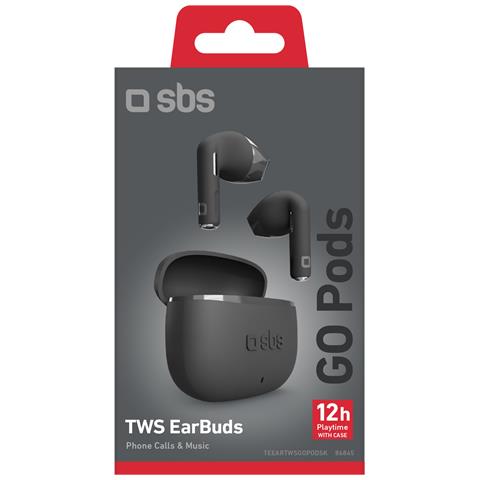 TEEARTWSGOPODSK cuffia e auricolare True Wireless Stereo (TWS) In-ear Musica e Chiamate Bluetooth Nero - Foto 2