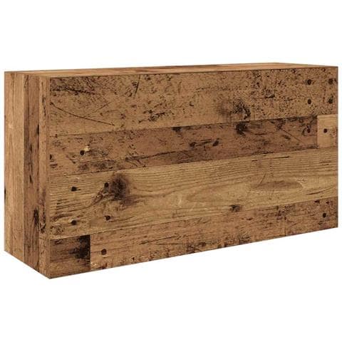 Mobile da Bagno Legno Antico 80x25x40 cm in Truciolato - Foto 1